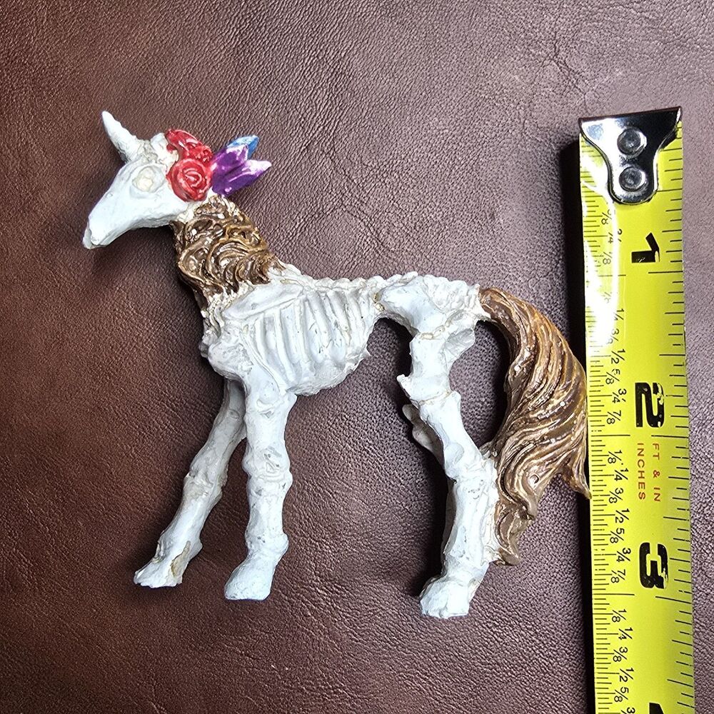 2021 Ashland Tiny Treasures Mini Halloween SKELETON UNICORN